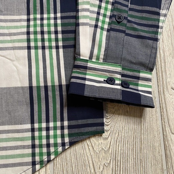 Columbia Notre Dame Fighting Irish LS Button Down Shirt Mens XL Plaid NWT - Picture 4 of 13